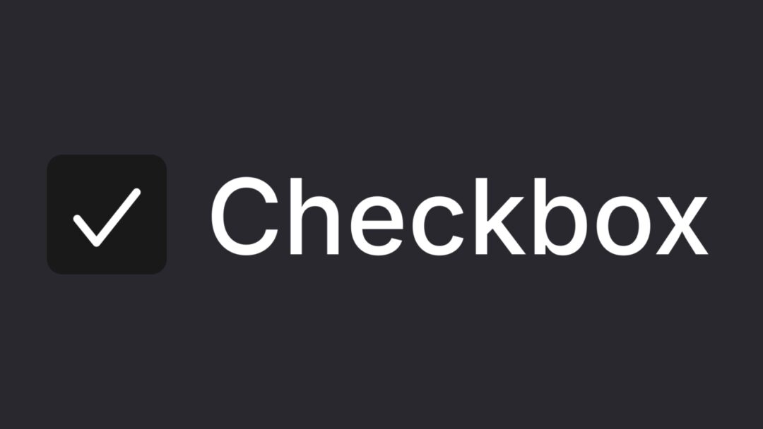 チェックボックステキスト_スクエア
