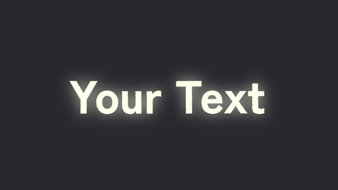 手書きテキスト