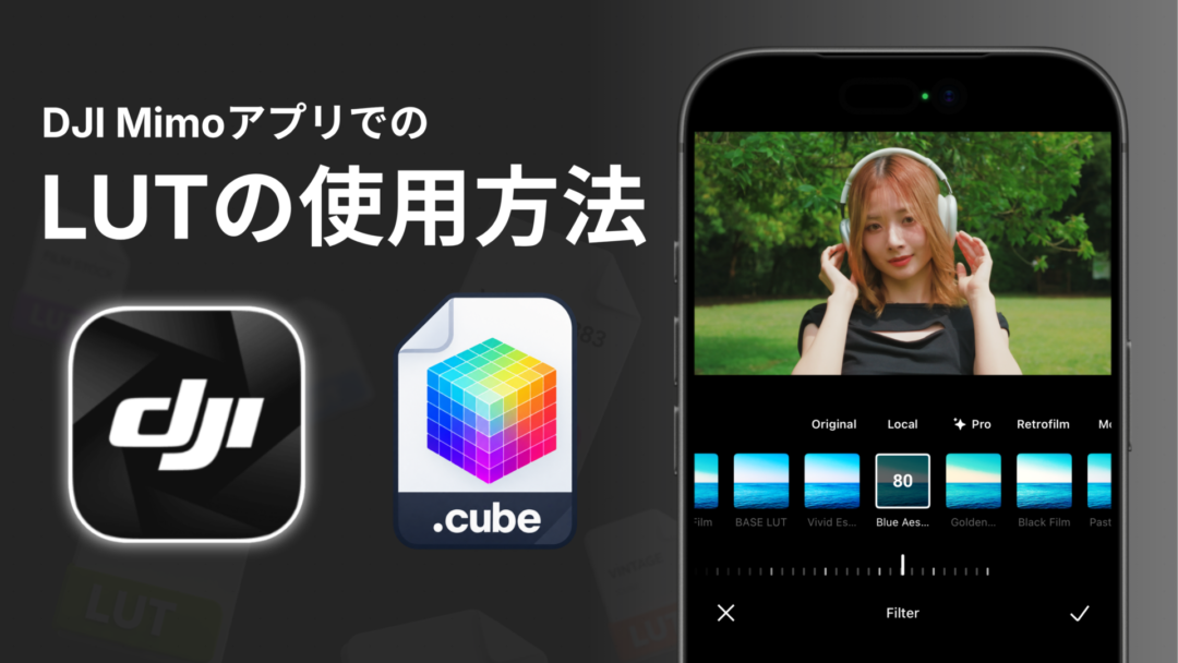DJI Mimo 앱에서 LUT을 사용하는 방법